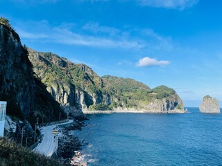 The scenery of Ulleungdo, the mysterious island of Korea