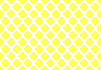 Yellow seamless pattern background 