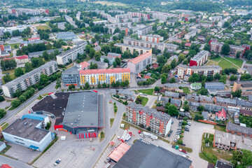 Tukums city in central Latvia.