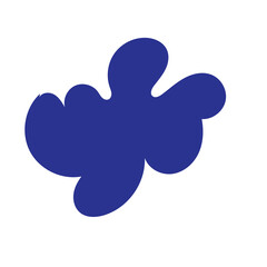 Abstract Shapes Hand Drawn Cloud