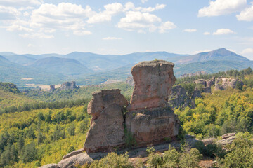 View of Belogradchik Rocks from the fortress, Bulgaria