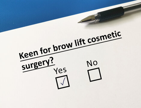 Questionnaire about surgery