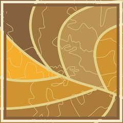 Simple abstract pattern for Hijab, scarf design, fabric or other product