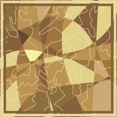 Simple abstract pattern for Hijab, scarf design, fabric or other product