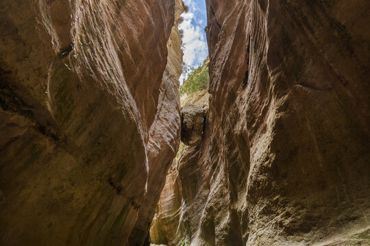Avakas canyon in Cyprus island at Paphos