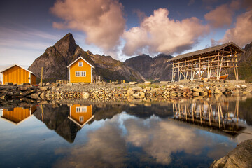 Norwegia, Lofoty, Hamnoy © Tomasz