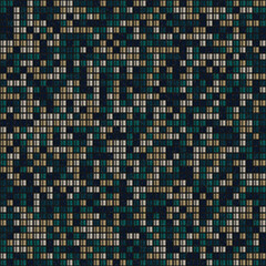 Fototapeta premium Abstract Geometric Pattern generative computational art illustration