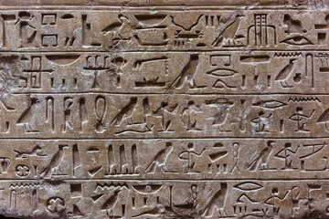 Old egypt scriptures background - obrazy, fototapety, plakaty
