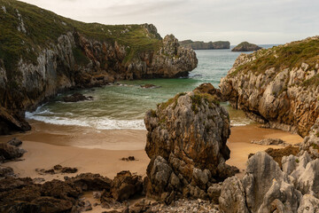 San Martin beach in Poo - Llanes