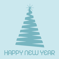Fototapeta premium abstract christmas tree