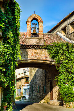 Gateway to the Village of Tourtour, Provence, France