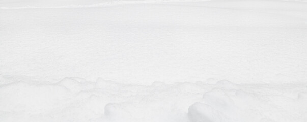 Snow covered ground