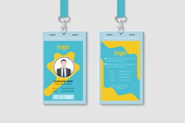 Creative Multipurpose Identity Card Template, Professional Identity Card Template Vector for Employee and Others