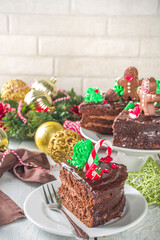 Christmas Chocolate Cake