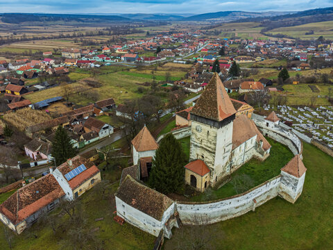 Hosman village, Transylvania, Romania