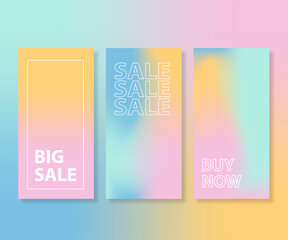 Banner Template Sticker big sale Buy now text sign Vector holiday illustration.