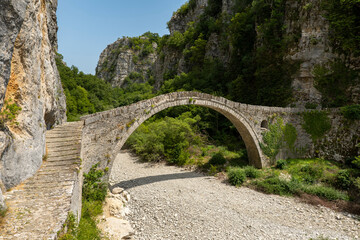 Obraz na płótnie Canvas Views around Vikos Gorge in the Pindus Mountains of north-western Greece