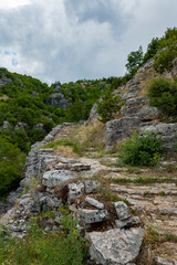 Views around Vikos Gorge in the Pindus Mountains of north-western Greece