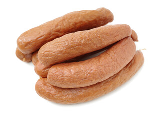 Sausage isolated on white background