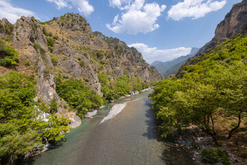 Fototapeta premium Views around Vikos Gorge in the Pindus Mountains of north-western Greece