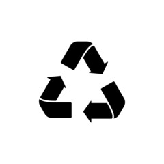 Recycle vector icon