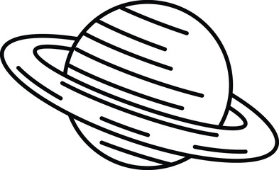 The illustration of planet vector.