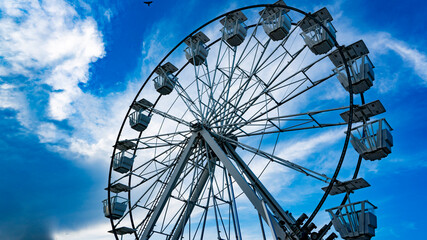 Otranto, ferris wheel, Apulia, Italy 2