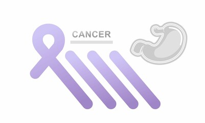 concept vector banner human stomach