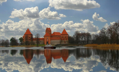 Trakai Island Castle is an island castle located in Trakai, Lithuania, on an island in Lake Galvė. Trakai Island Castle - one of the most popular tourist destination in Lithuania