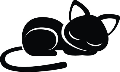 Illustration of a Cat Cartoon Feline Moggy Meow Pet Kitten