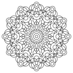 Mandala Coloring Page And Book for KDP Interior Vol 15