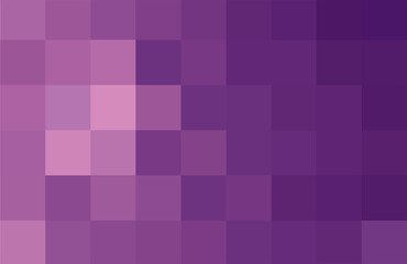 Abstract pixel purple background. Geometric texture from purple squares. A backing of mosaic squares.for branding, calendar, multicolor card, banner, cover. Minimal style poster, greeting card