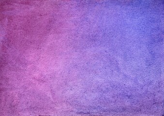 Abstract purple and violet gradient watercolor background