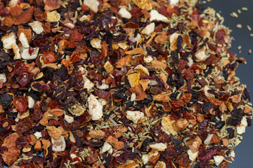 dried fruits for fruit tea 
