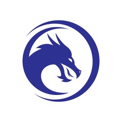 Dragon logo images illustration