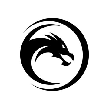 Dragon logo images illustration