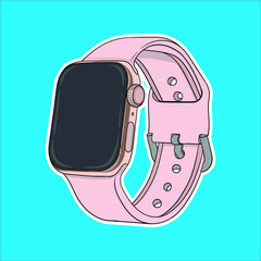 wrist digital smart watch clock