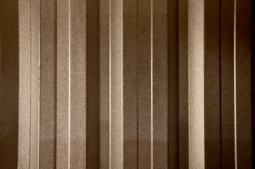 Fototapeta premium Galvanized steel plate with folds