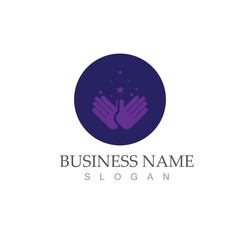 Star icon Template vector illustration