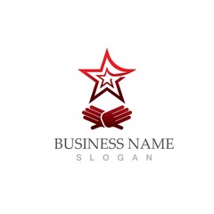 Star icon Template vector illustration