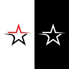 Star icon Template vector illustration