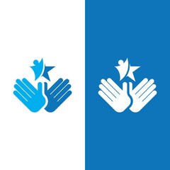 Star icon Template vector illustration