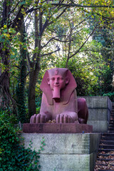 Crystal Palace Sphinx, Crystal Palace Park, London, England, UK