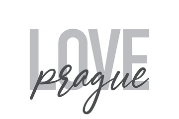 Modern, simple, minimal typographic design of a saying 