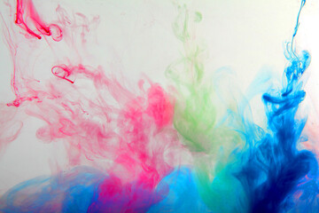 abstract watercolor background with watercolor splashes
