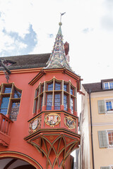 Fototapeta premium Das historische Kaufhaus in Freiburg 