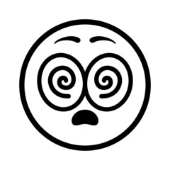 Smiley face. Emoji icon vector. Emoticon sign. Positive emotions. Vector illustration.