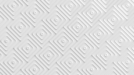 abstract background wallpaper minimal geometric pattern white 3d render 