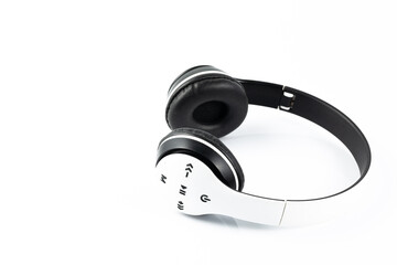 headphones on a white background,White headphones isolated on white background 