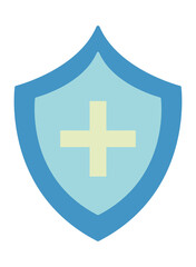 Obraz premium protection shield icon
